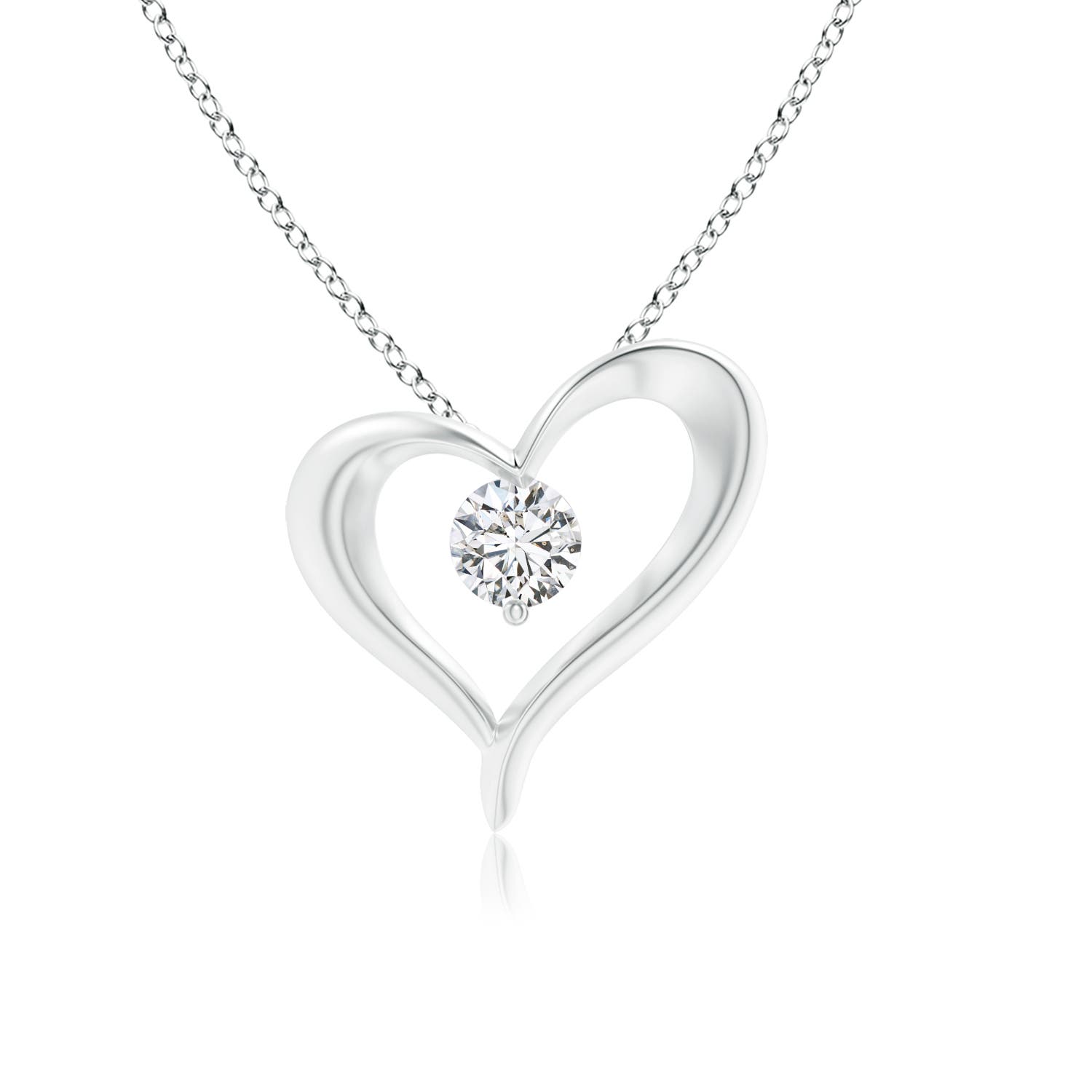 H, SI2 / 0.2 CT / 14 KT White Gold