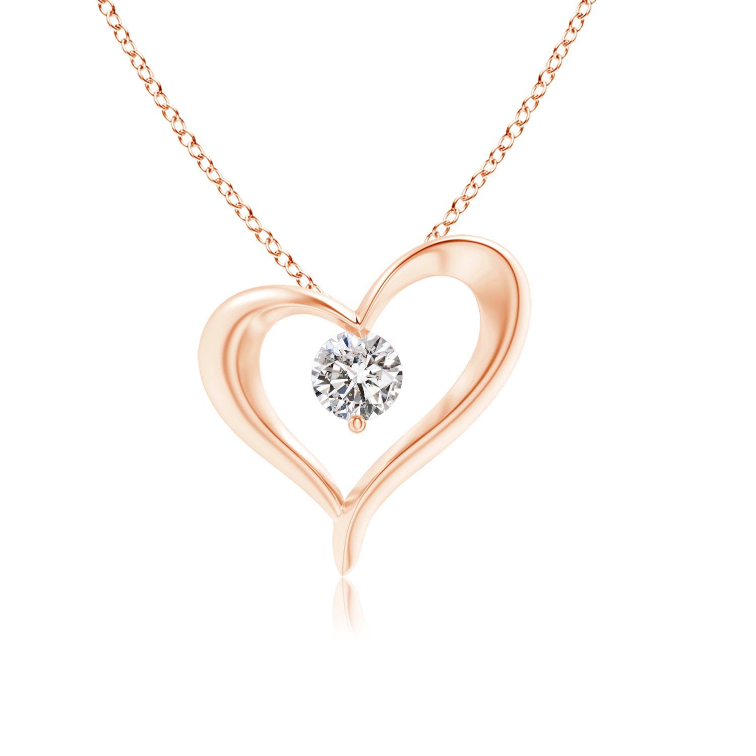 I-J, I1-I2 / 0.2 CT / 14 KT Rose Gold