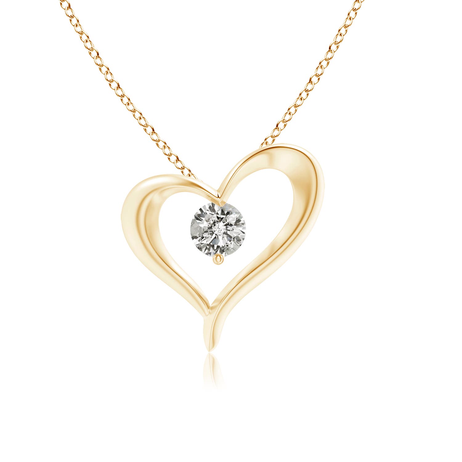 K, I3 / 0.2 CT / 14 KT Yellow Gold