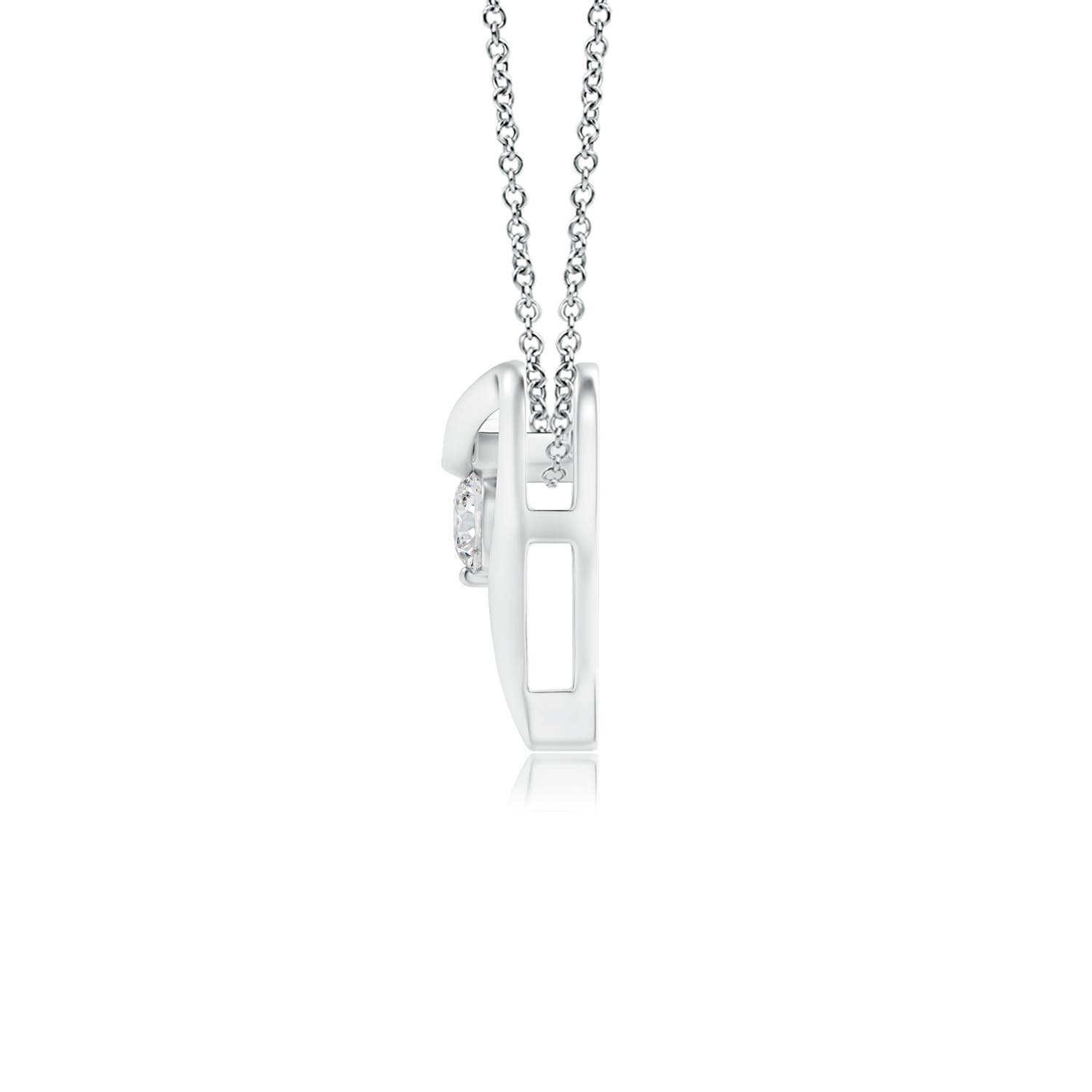 H, SI2 / 0.11 CT / 14 KT White Gold