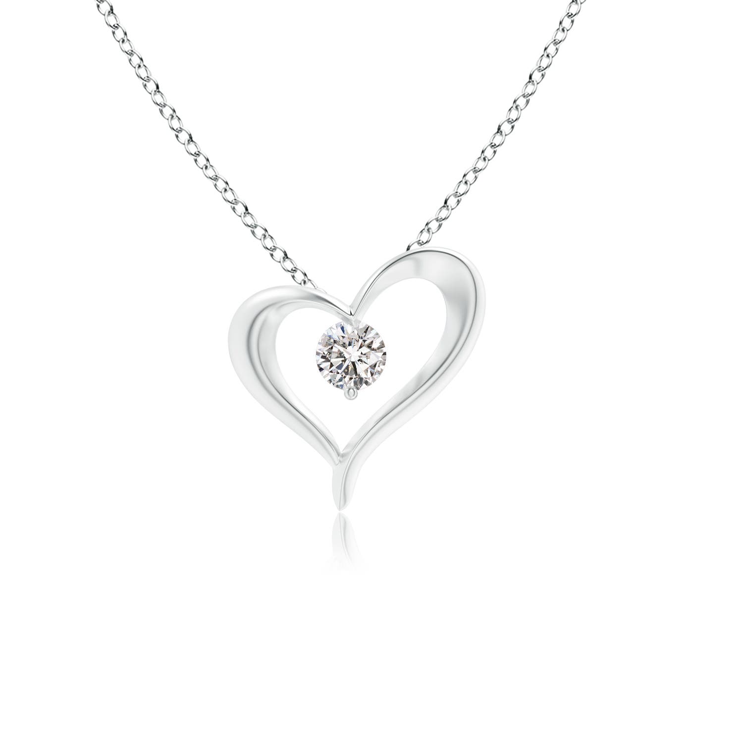 I-J, I1-I2 / 0.11 CT / 14 KT White Gold