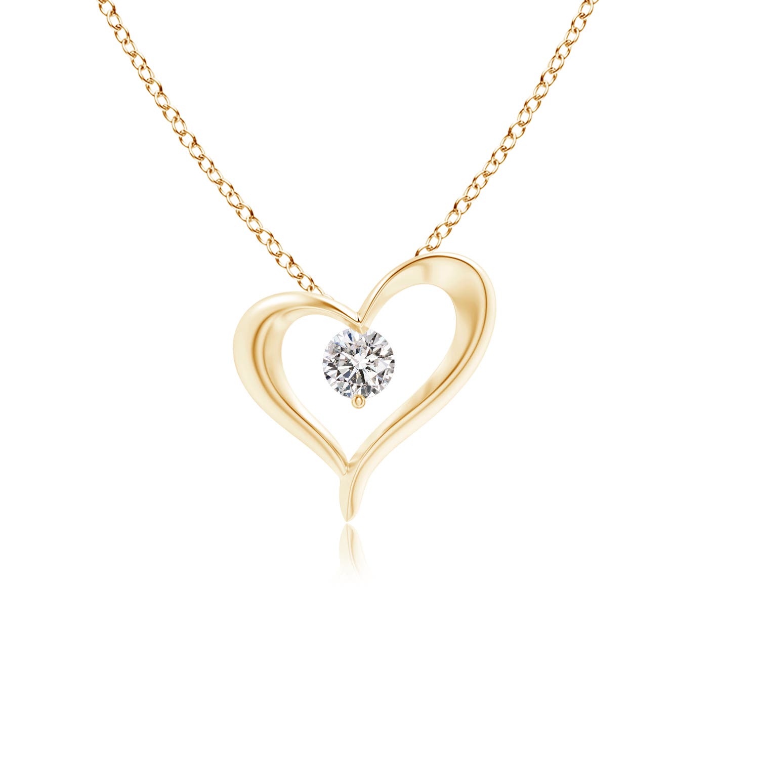 I-J, I1-I2 / 0.11 CT / 14 KT Yellow Gold