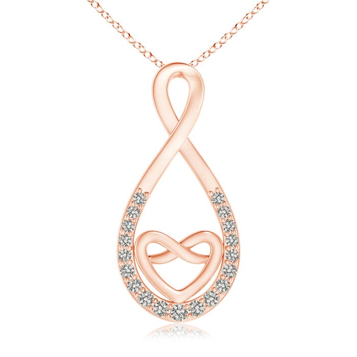 K, I3 / 0.12 CT / 14 KT Rose Gold