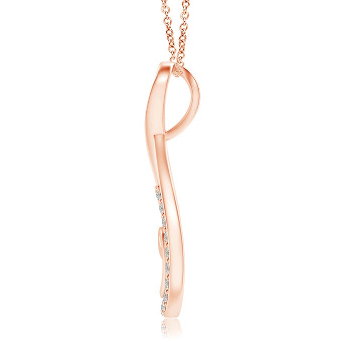 K, I3 / 0.12 CT / 14 KT Rose Gold