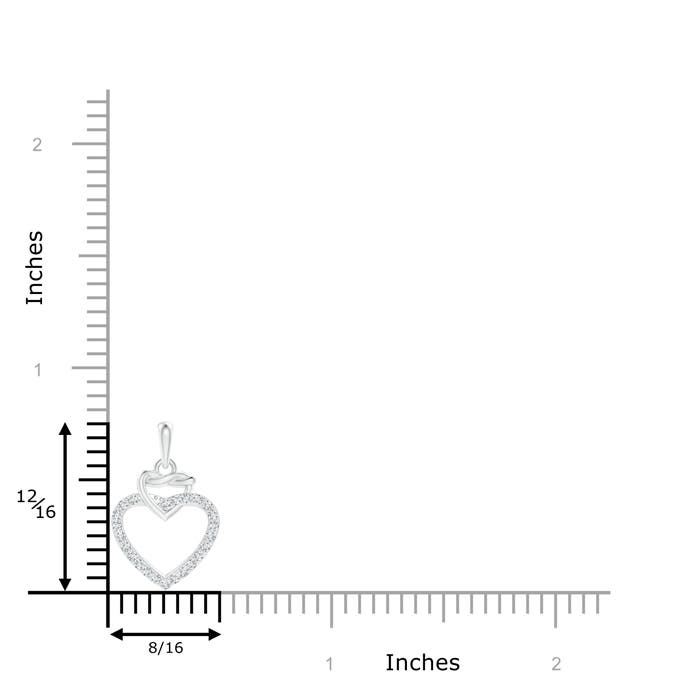 G, VS2 / 0.14 CT / 14 KT White Gold