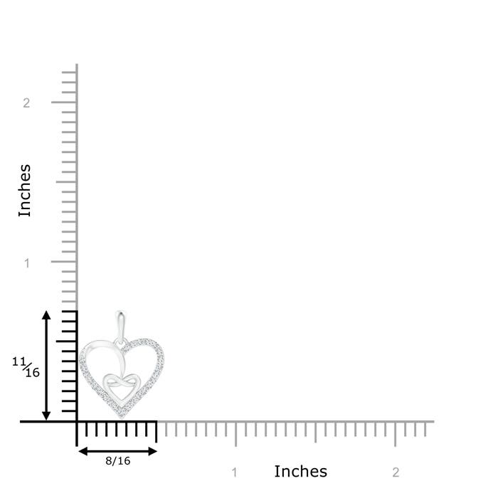 G, VS2 / 0.13 CT / 14 KT White Gold