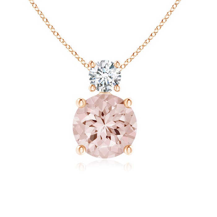 AA - Morganite / 0.81 CT / 14 KT Rose Gold