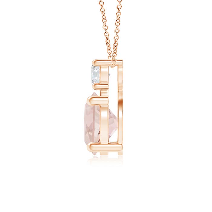 AA - Morganite / 0.81 CT / 14 KT Rose Gold