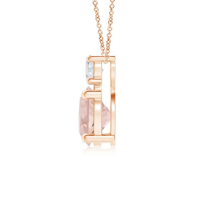 AAA - Morganite / 0.81 CT / 14 KT Rose Gold