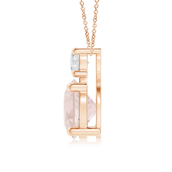 A - Morganite / 1.26 CT / 14 KT Rose Gold