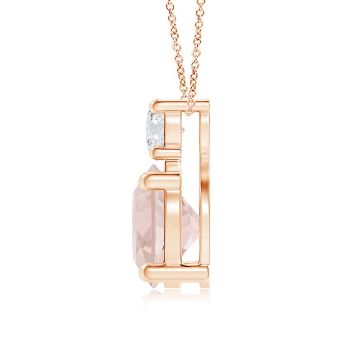 AA - Morganite / 1.26 CT / 14 KT Rose Gold