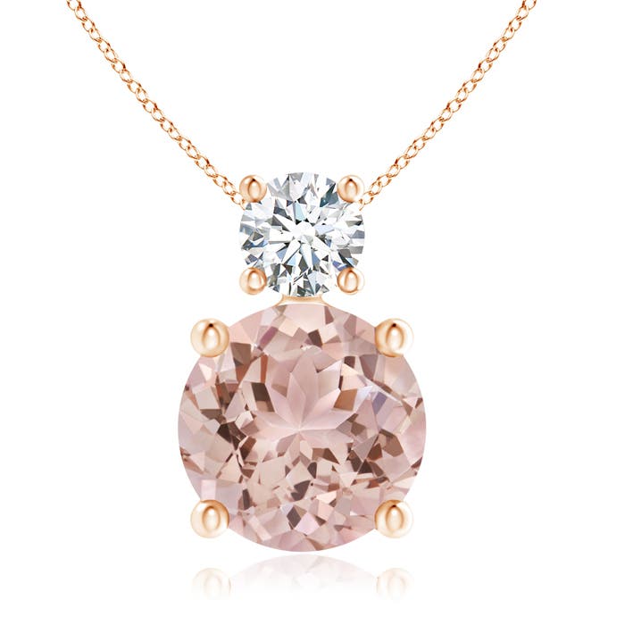 AAA - Morganite / 1.88 CT / 14 KT Rose Gold