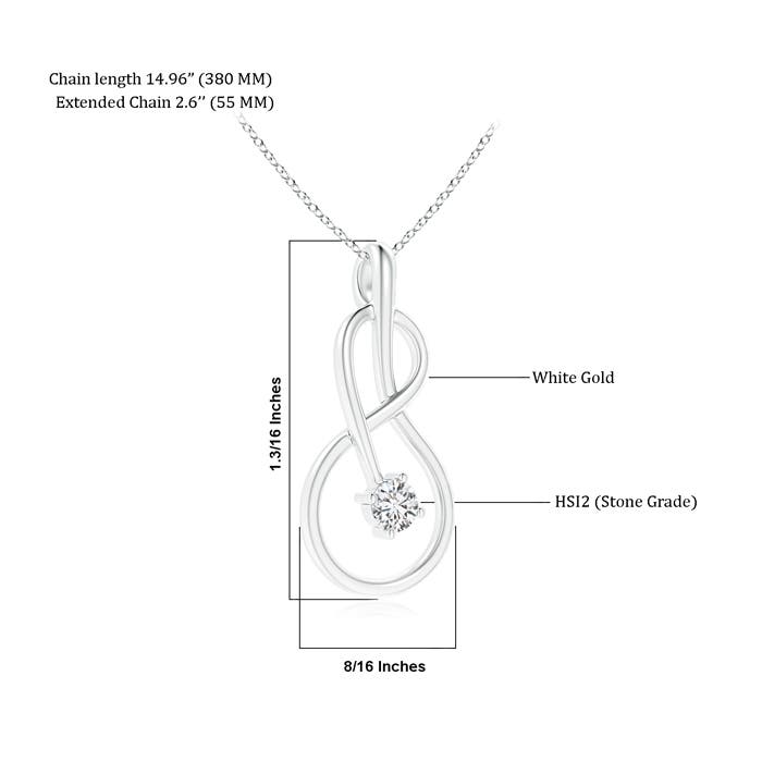 H, SI2 / 0.23 CT / 14 KT White Gold