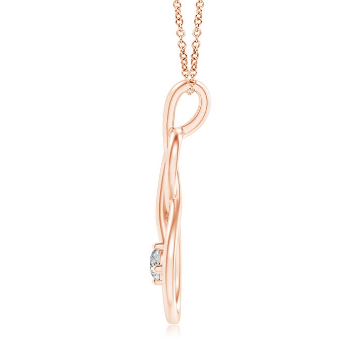 K, I3 / 0.23 CT / 14 KT Rose Gold