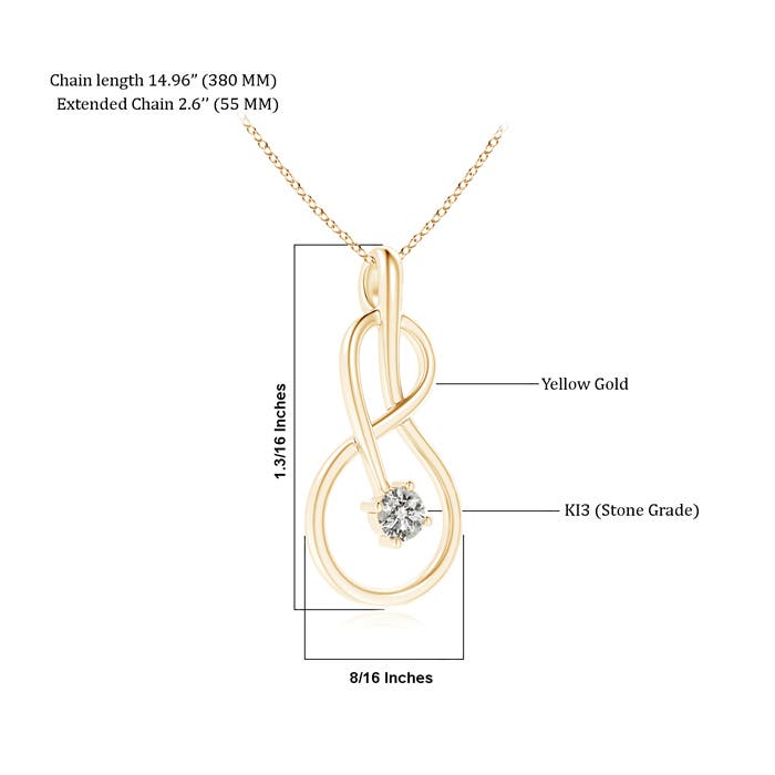 K, I3 / 0.23 CT / 14 KT Yellow Gold