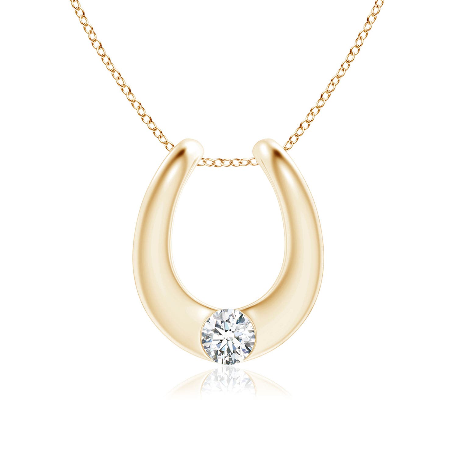 G, VS2 / 0.2 CT / 14 KT Yellow Gold