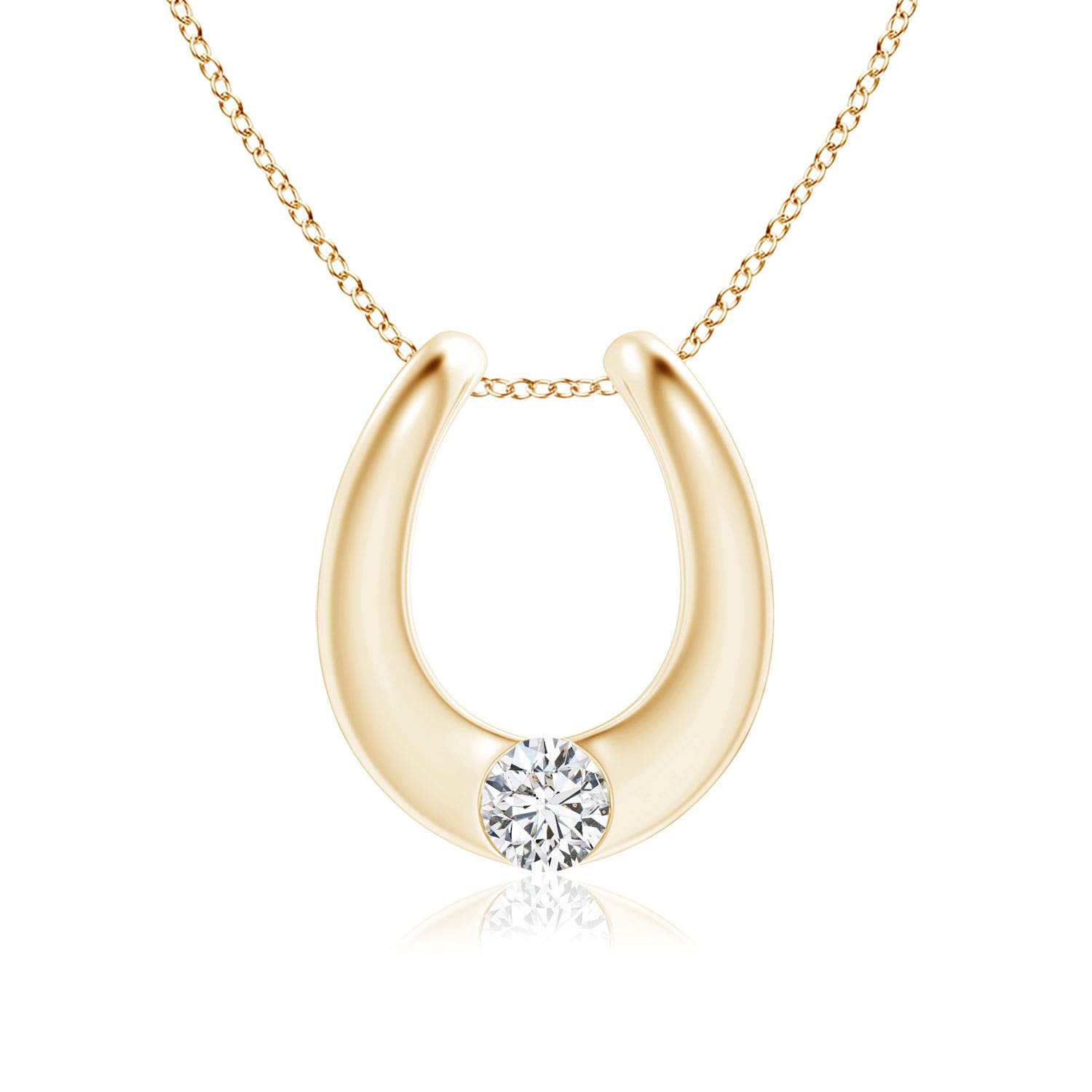 H, SI2 / 0.2 CT / 14 KT Yellow Gold