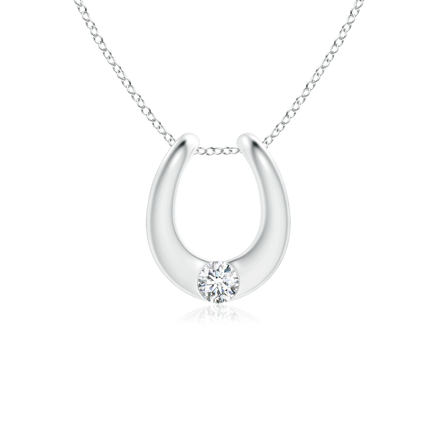 F-G, VS / 0.11 CT / 14 KT White Gold