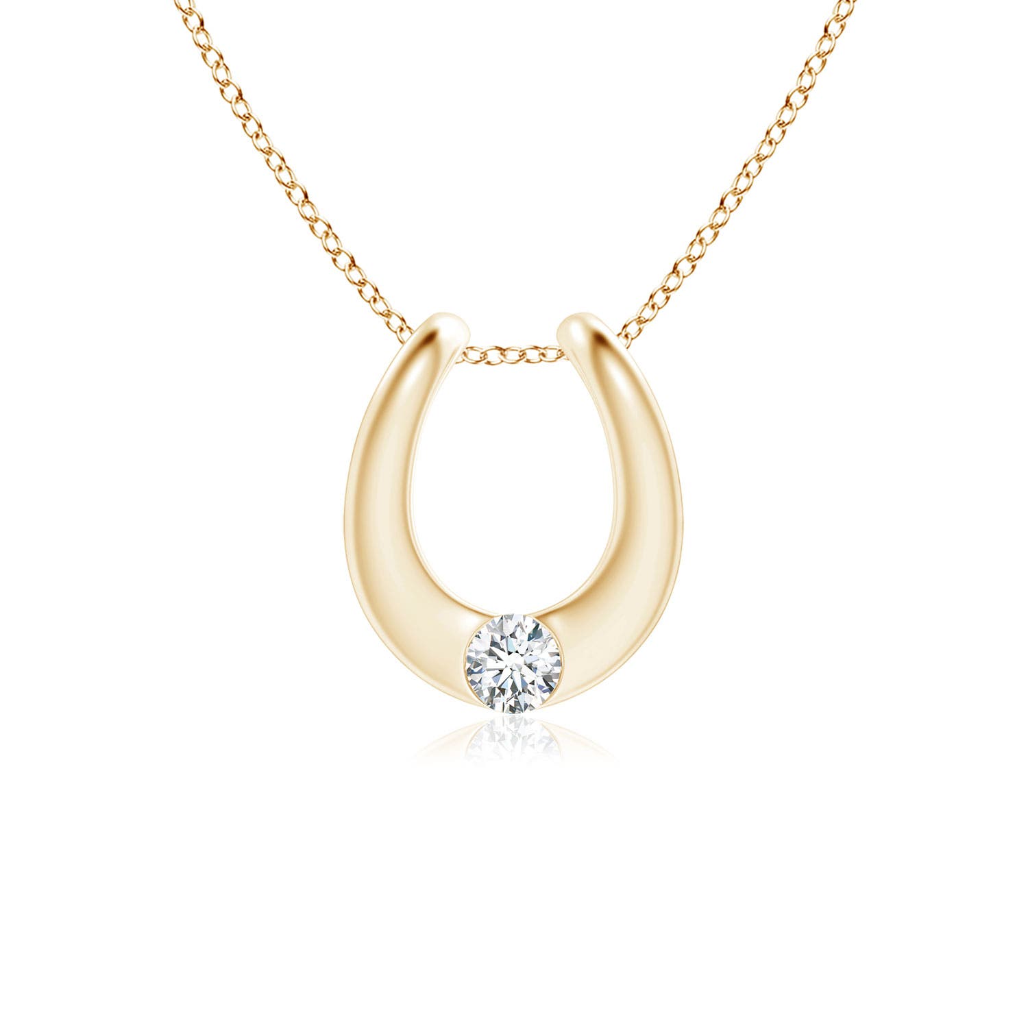 G, VS2 / 0.11 CT / 14 KT Yellow Gold