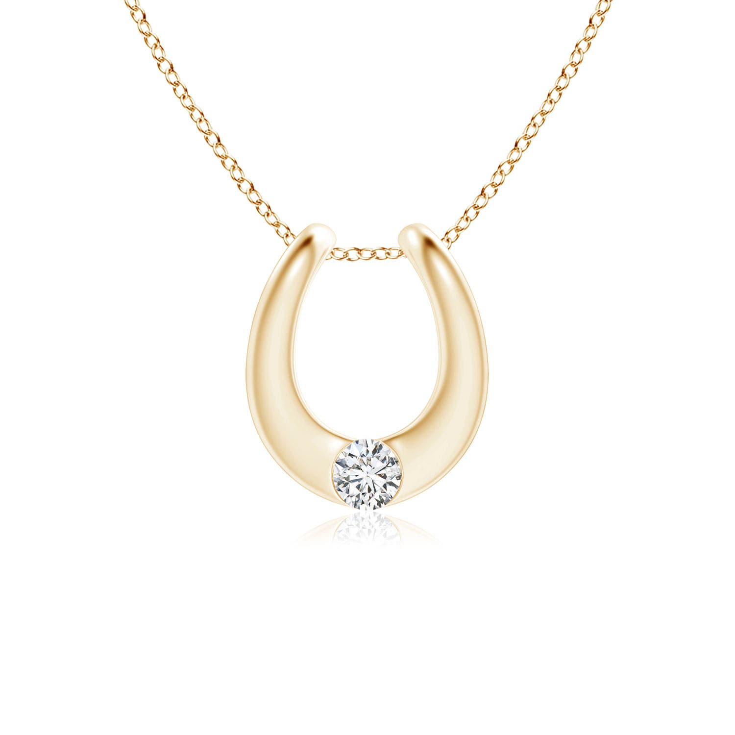 H, SI2 / 0.11 CT / 14 KT Yellow Gold