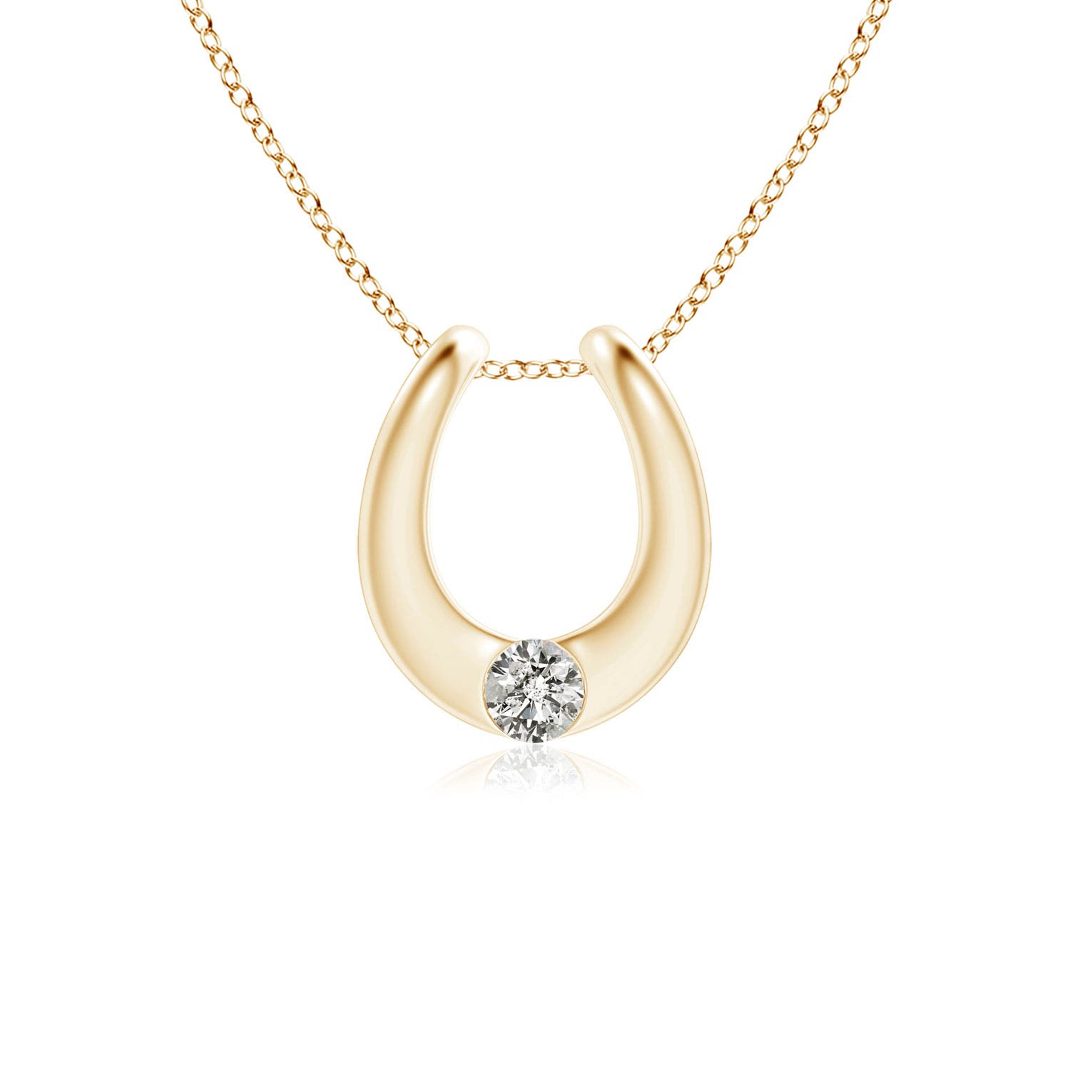 K, I3 / 0.11 CT / 14 KT Yellow Gold