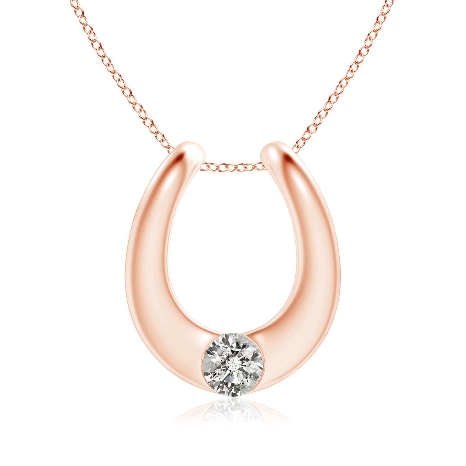 K, I3 / 0.3 CT / 14 KT Rose Gold