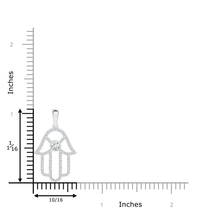 F-G, VS / 0.38 CT / 14 KT White Gold