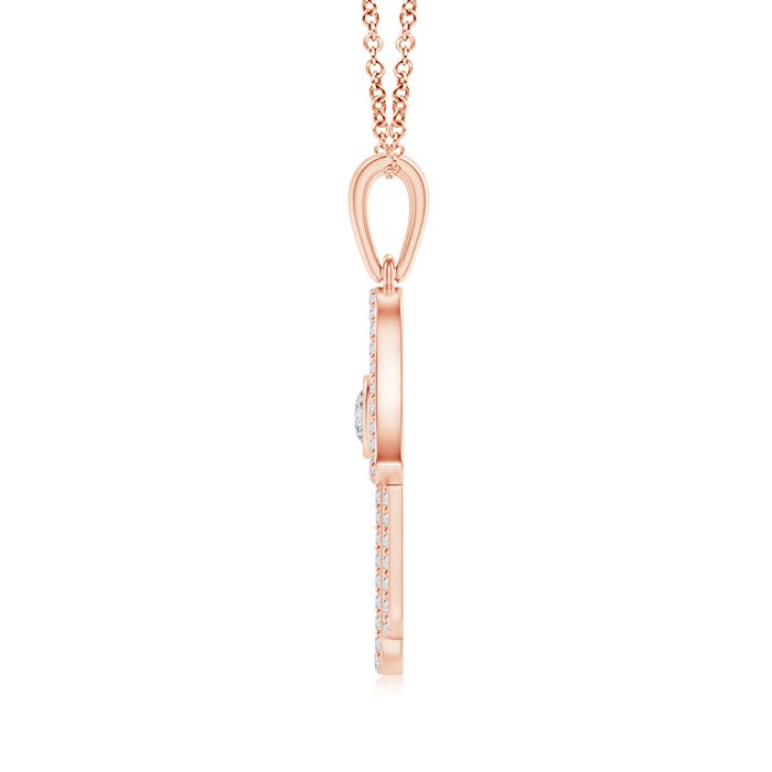 H, SI2 / 0.38 CT / 14 KT Rose Gold