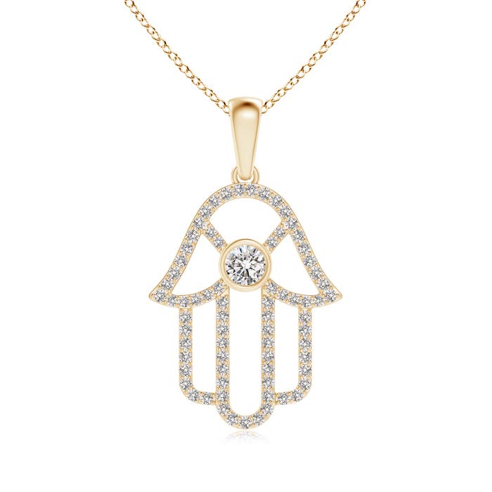 I-J, I1-I2 / 0.38 CT / 14 KT Yellow Gold