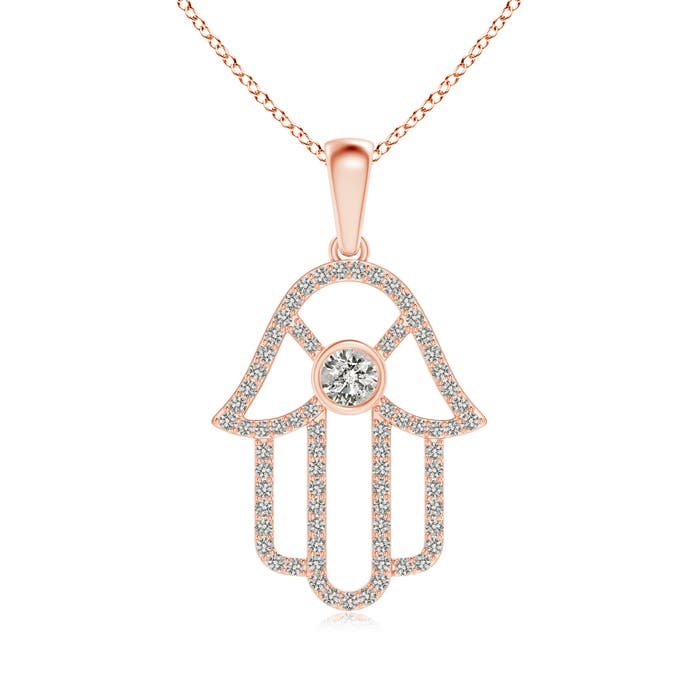 K, I3 / 0.38 CT / 14 KT Rose Gold