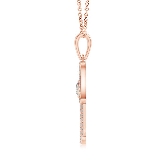 K, I3 / 0.38 CT / 14 KT Rose Gold