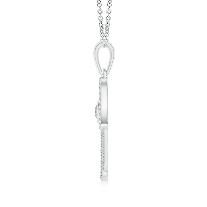 K, I3 / 0.38 CT / 14 KT White Gold