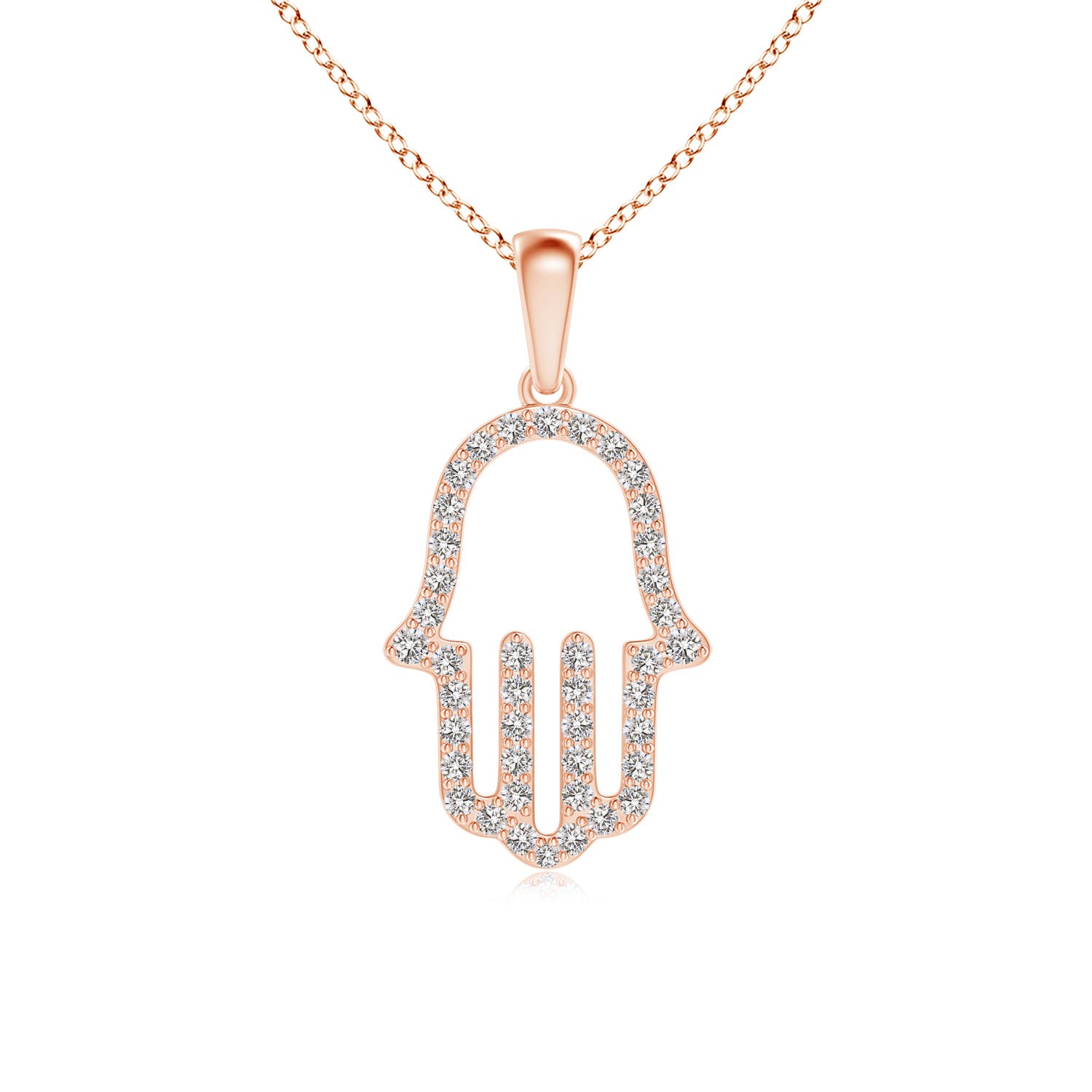 I-J, I1-I2 / 0.26 CT / 14 KT Rose Gold