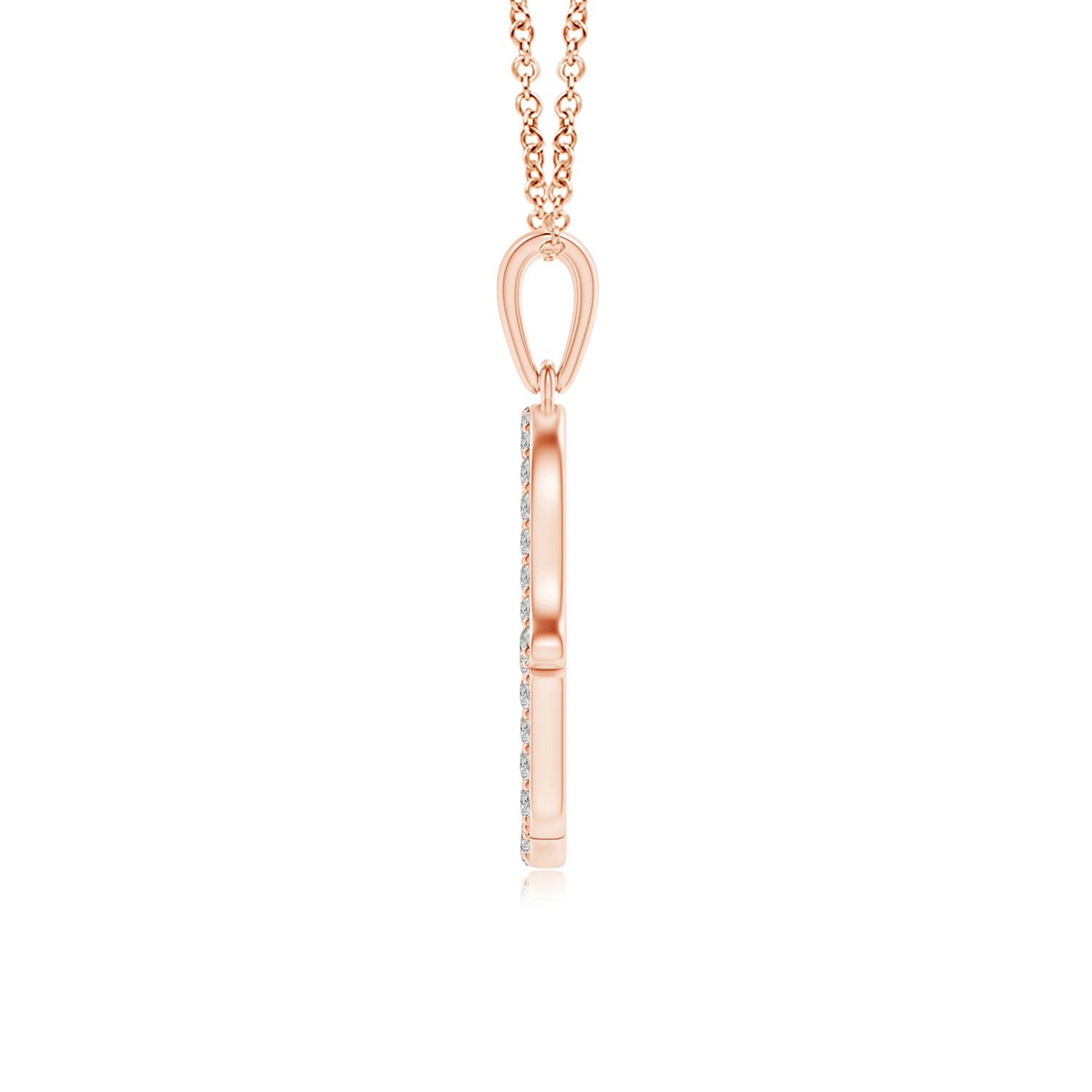 K, I3 / 0.26 CT / 14 KT Rose Gold