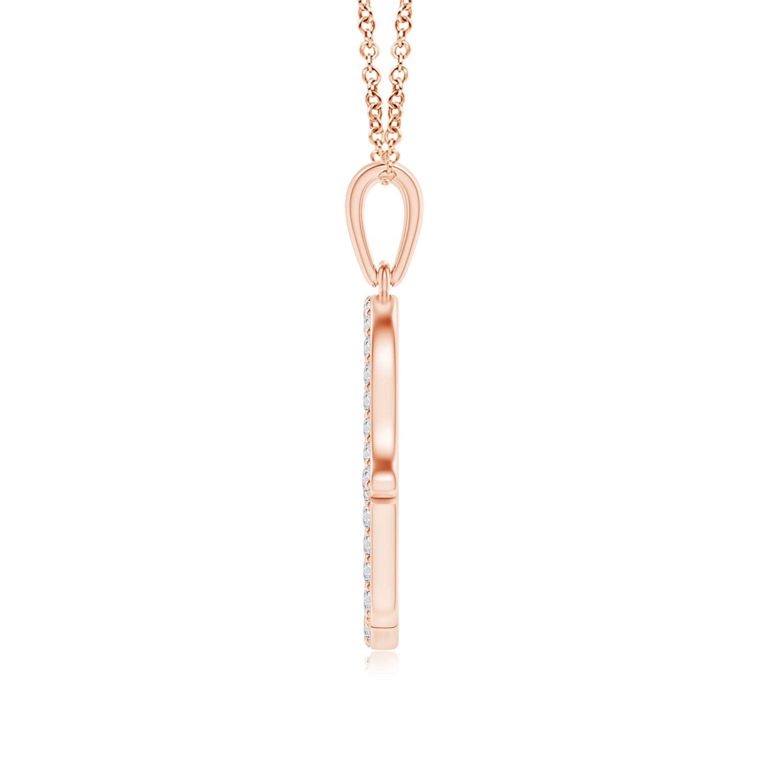 H, SI2 / 0.34 CT / 14 KT Rose Gold