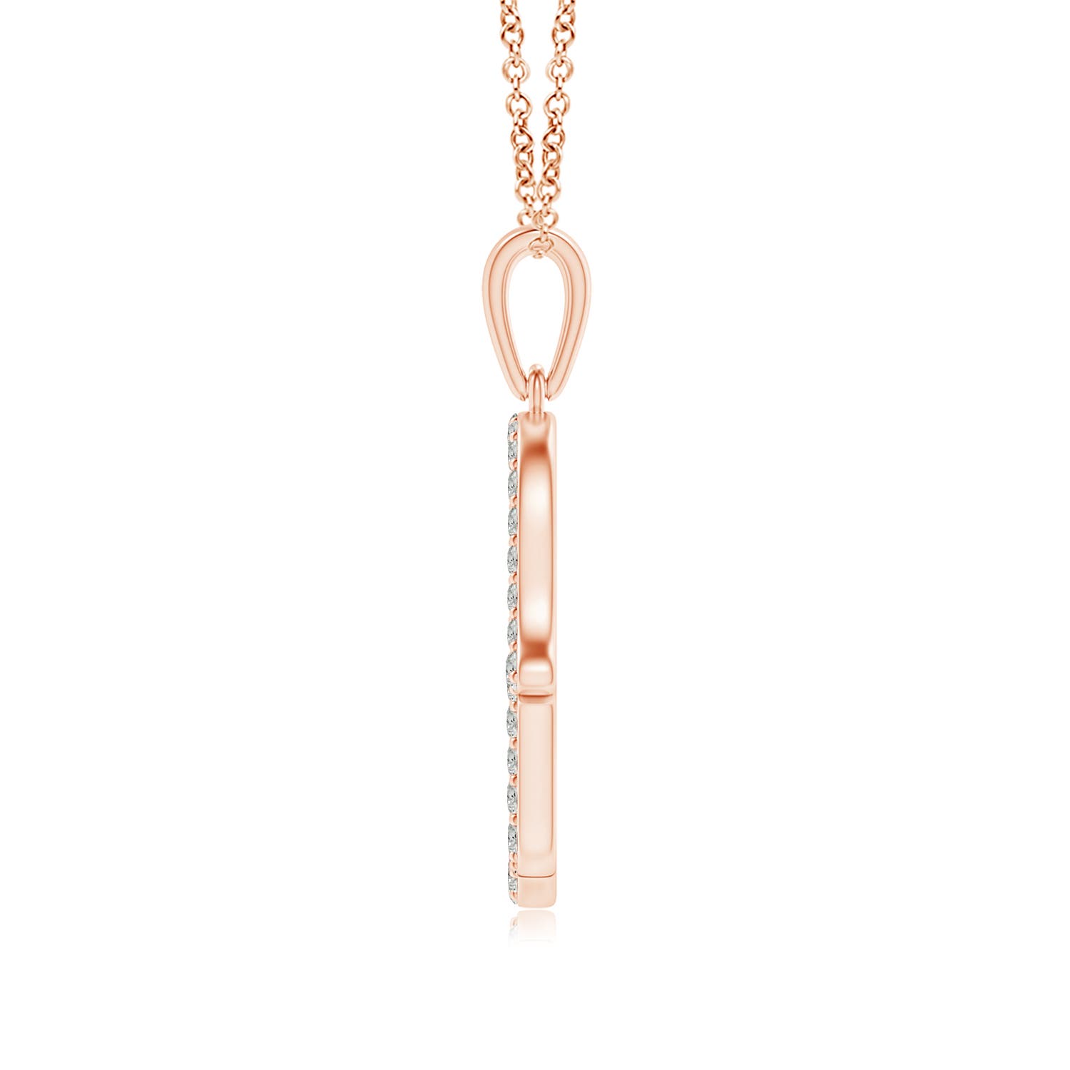 K, I3 / 0.34 CT / 14 KT Rose Gold