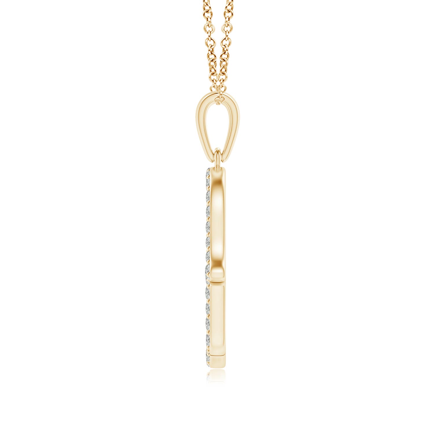 K, I3 / 0.34 CT / 14 KT Yellow Gold