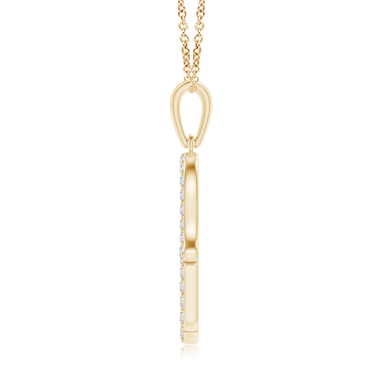 H, SI2 / 0.42 CT / 14 KT Yellow Gold