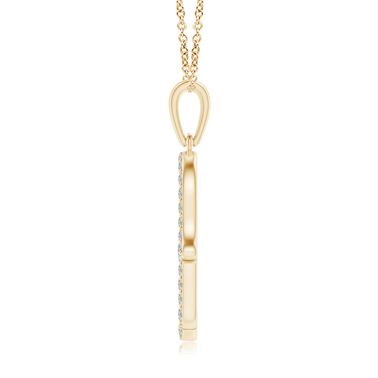 K, I3 / 0.42 CT / 14 KT Yellow Gold