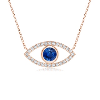 Round AAA Blue Sapphire