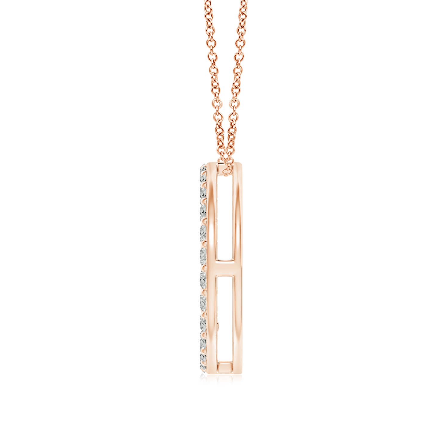 K, I3 / 0.98 CT / 14 KT Rose Gold