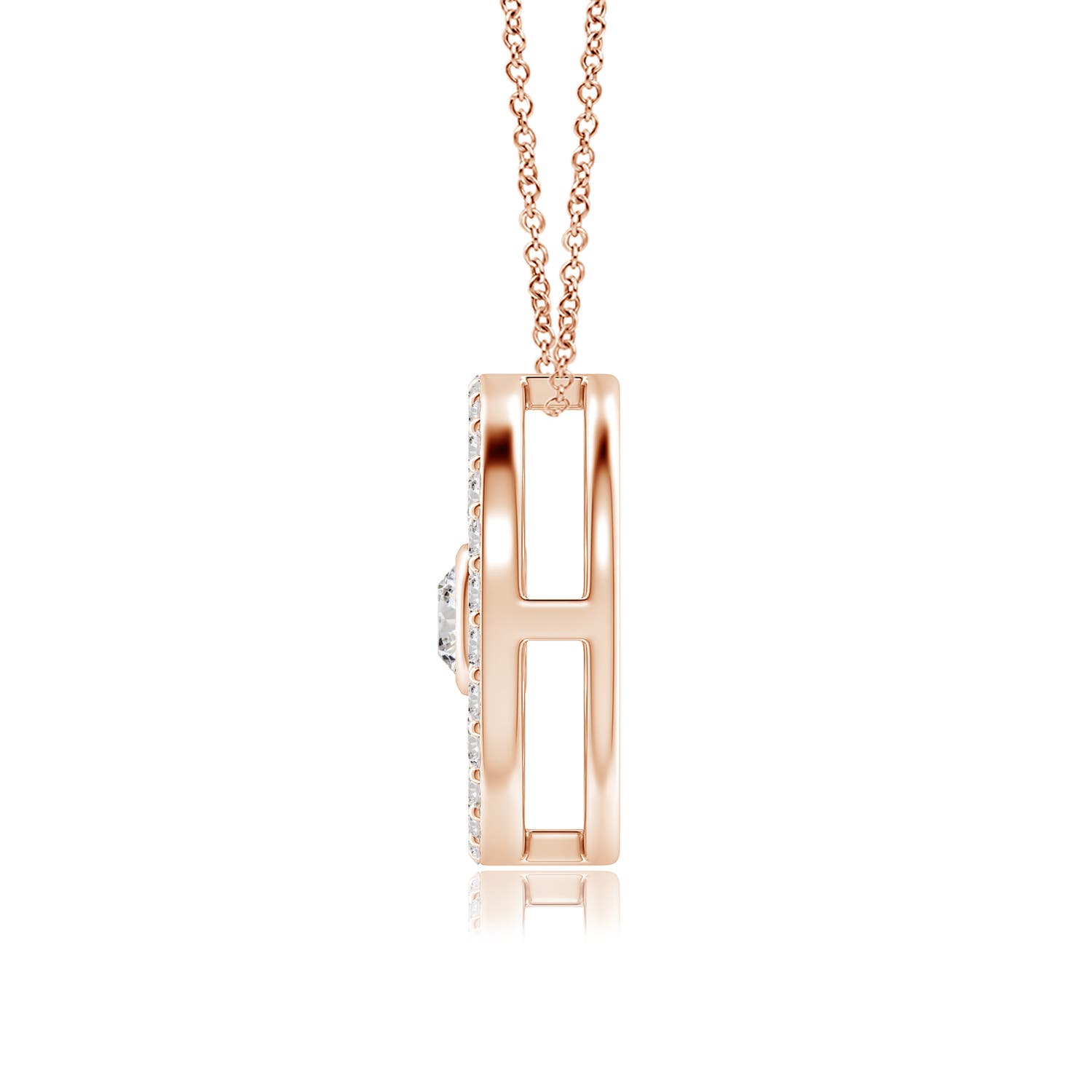 I-J, I1-I2 / 0.48 CT / 14 KT Rose Gold