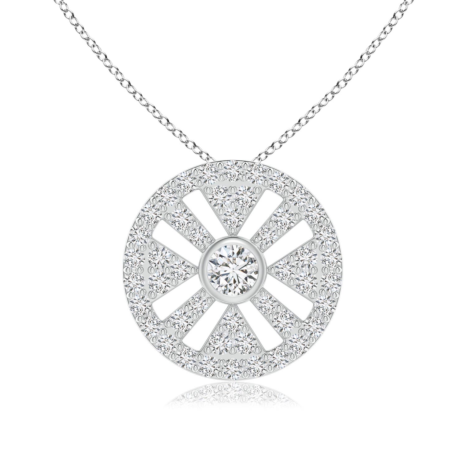 H, SI2 / 0.66 CT / 14 KT White Gold