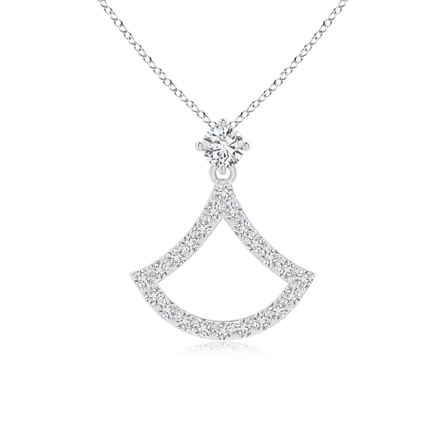 H, SI2 / 0.28 CT / 14 KT White Gold