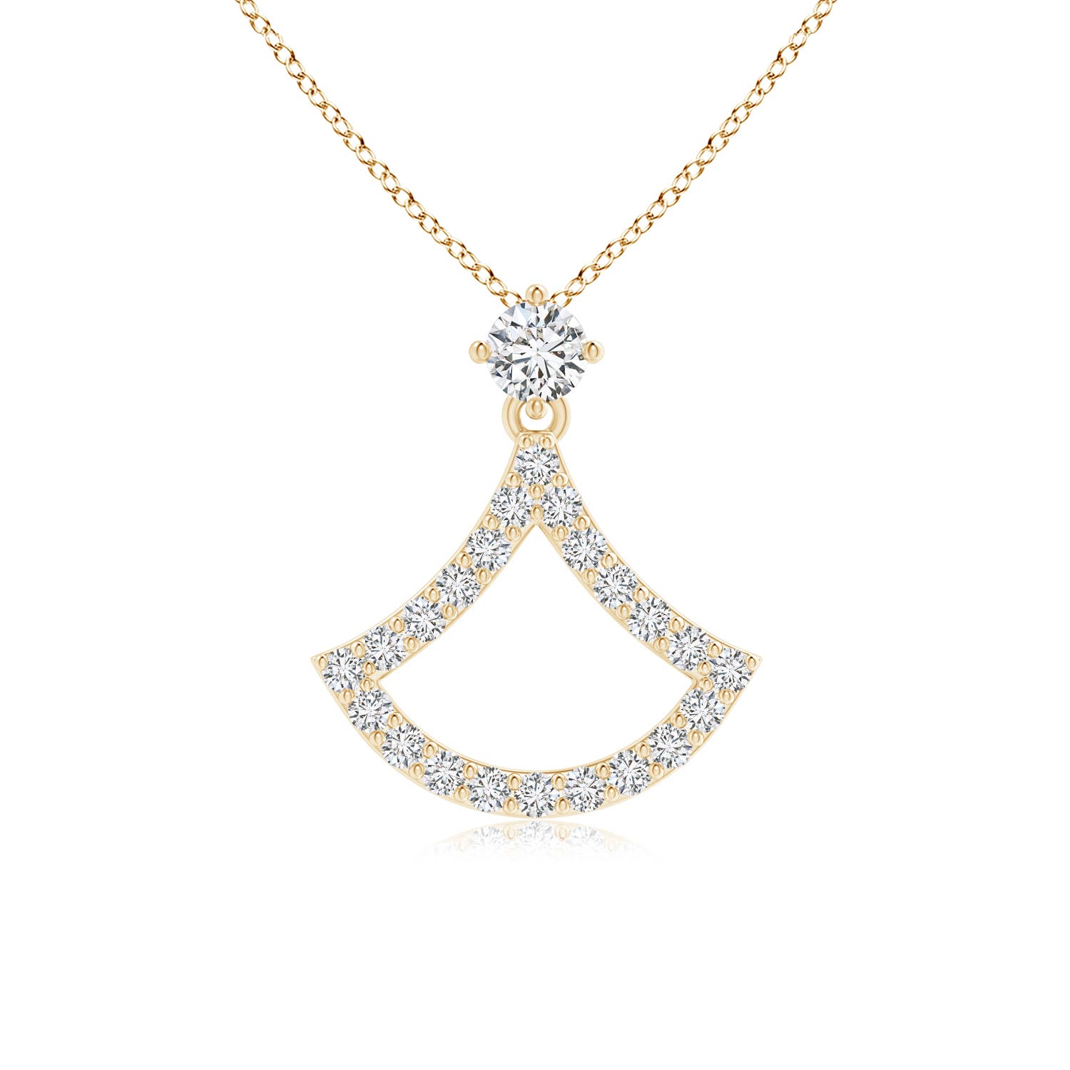 H, SI2 / 0.28 CT / 14 KT Yellow Gold