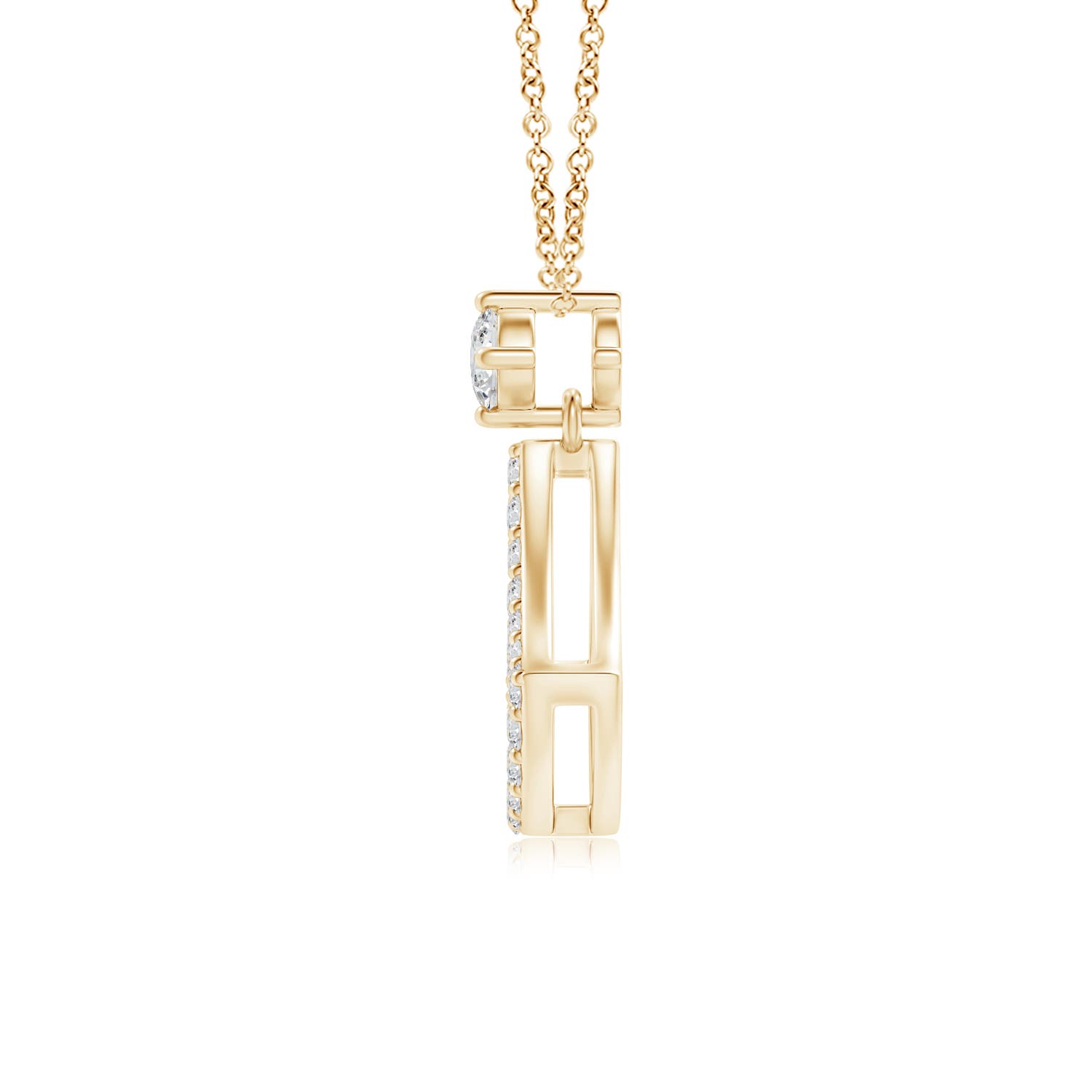 H, SI2 / 0.28 CT / 14 KT Yellow Gold