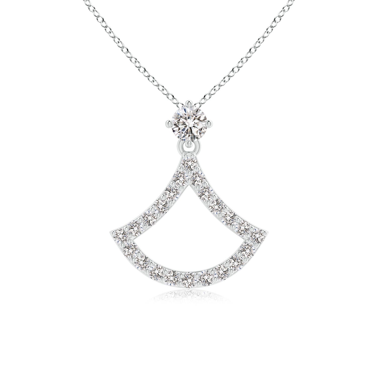 I-J, I1-I2 / 0.28 CT / 14 KT White Gold