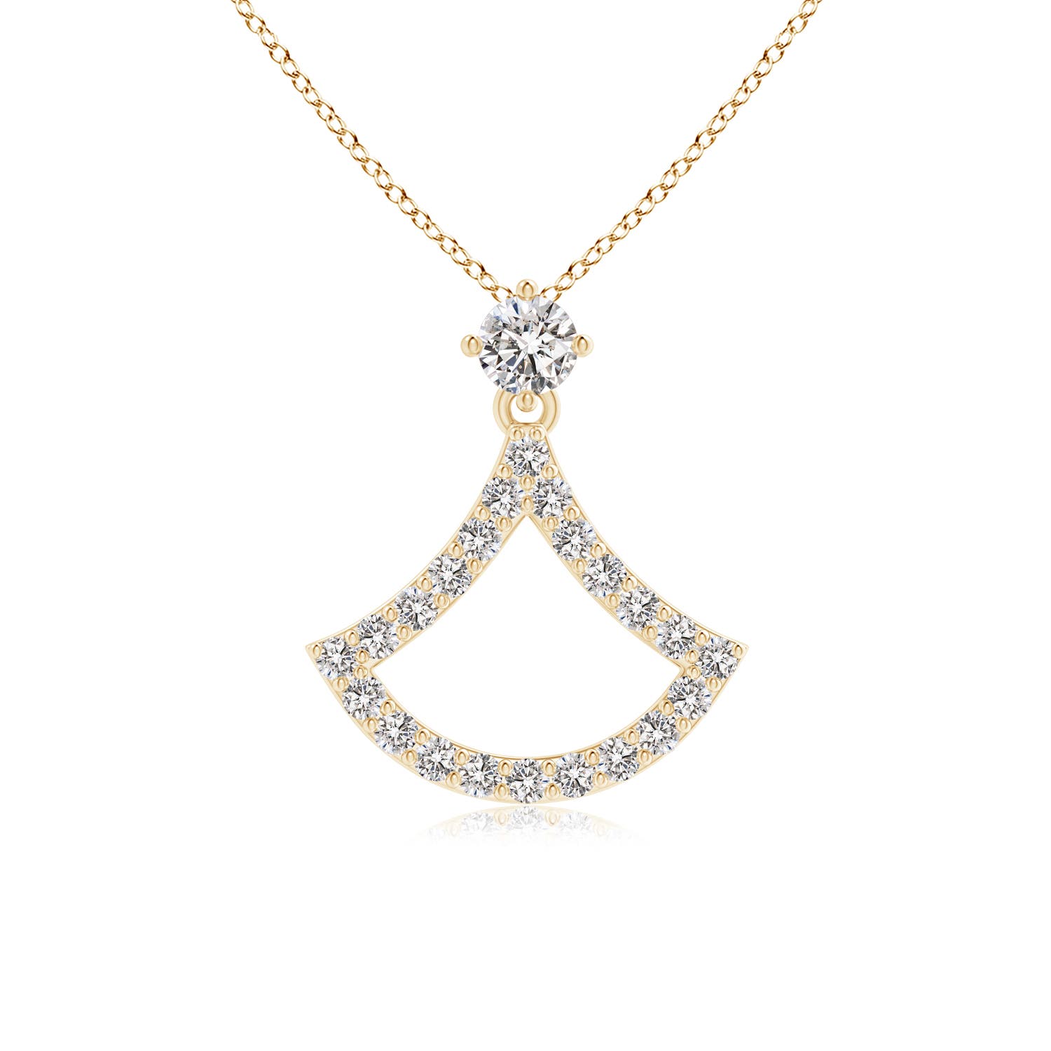 I-J, I1-I2 / 0.28 CT / 14 KT Yellow Gold