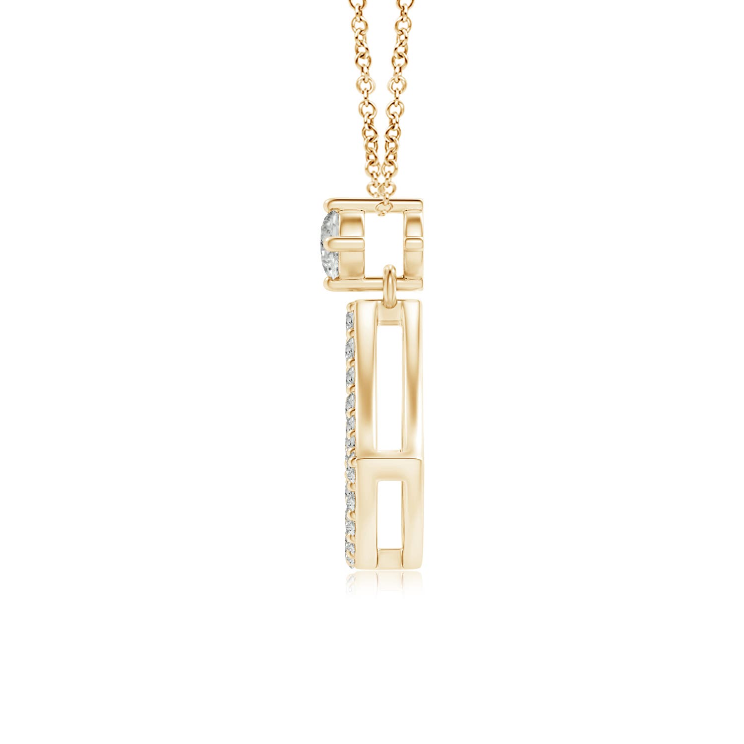 K, I3 / 0.28 CT / 14 KT Yellow Gold