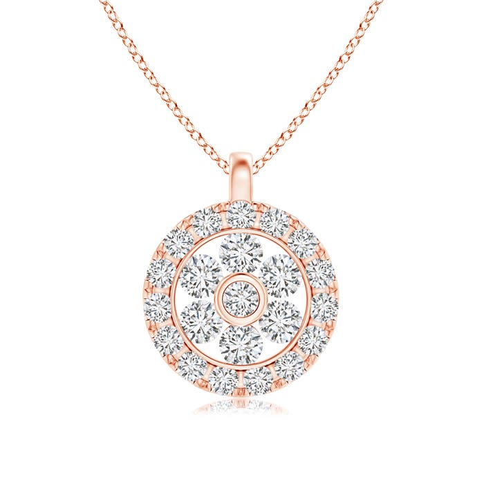 H, SI2 / 0.17 CT / 14 KT Rose Gold